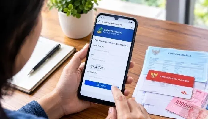 Cek DTKS Kemensos Online Terbaru 2026 Lewat Web Resmi Anti Gagal Khusus HP