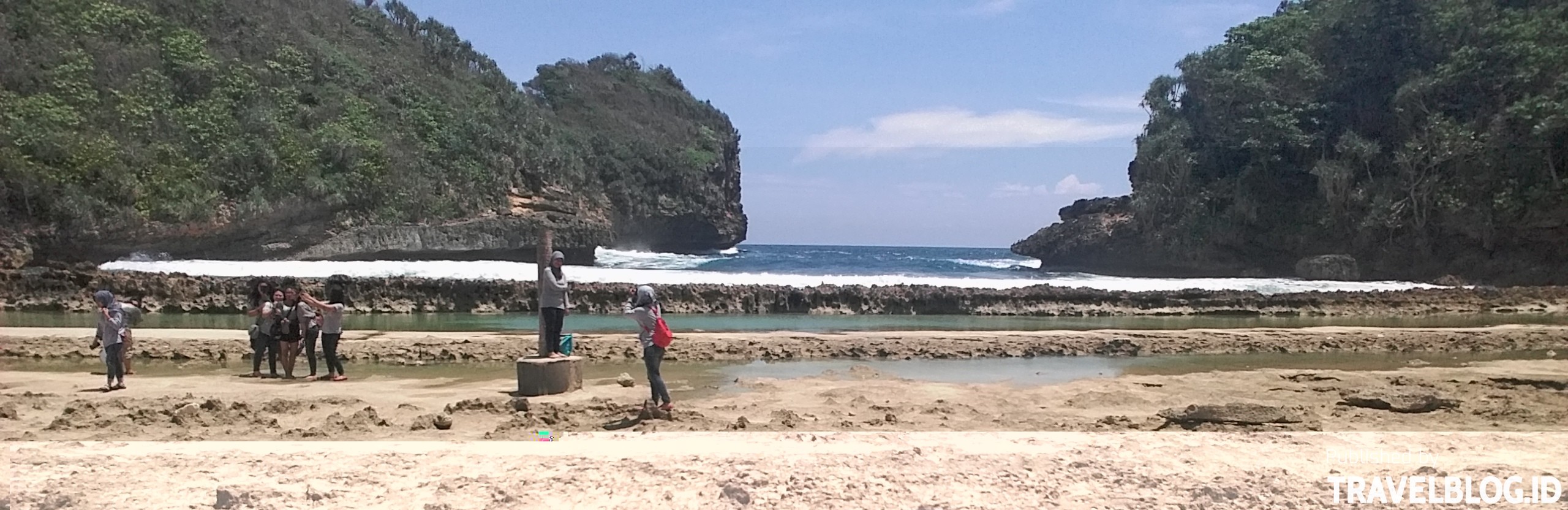 Berwisata Di Pantai Batu Bengkung Malang Jawa Timur