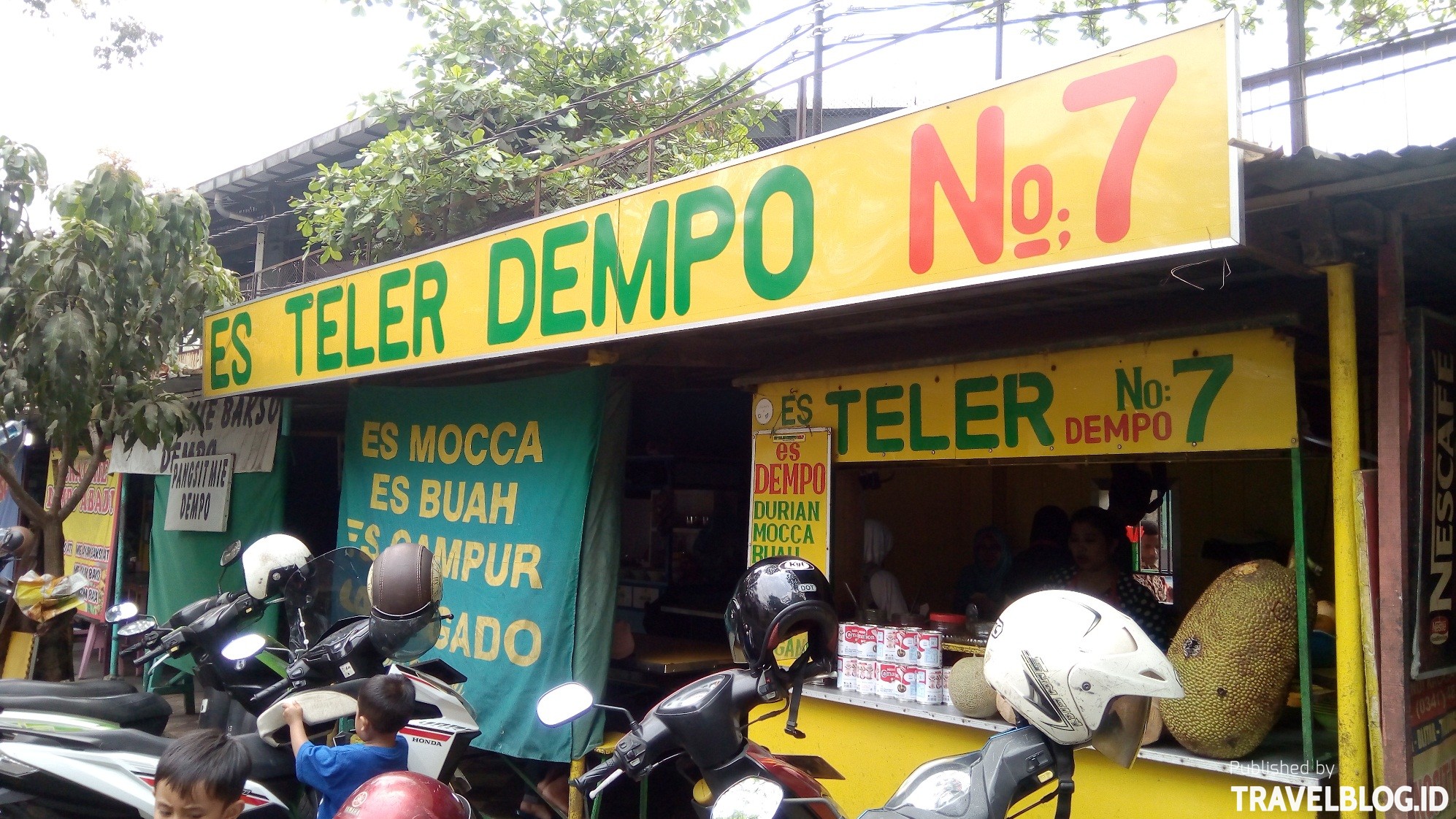 Travelblogid Menu Melepas Dahaga Es Teler Dempo No 7 | Travel Blog ...