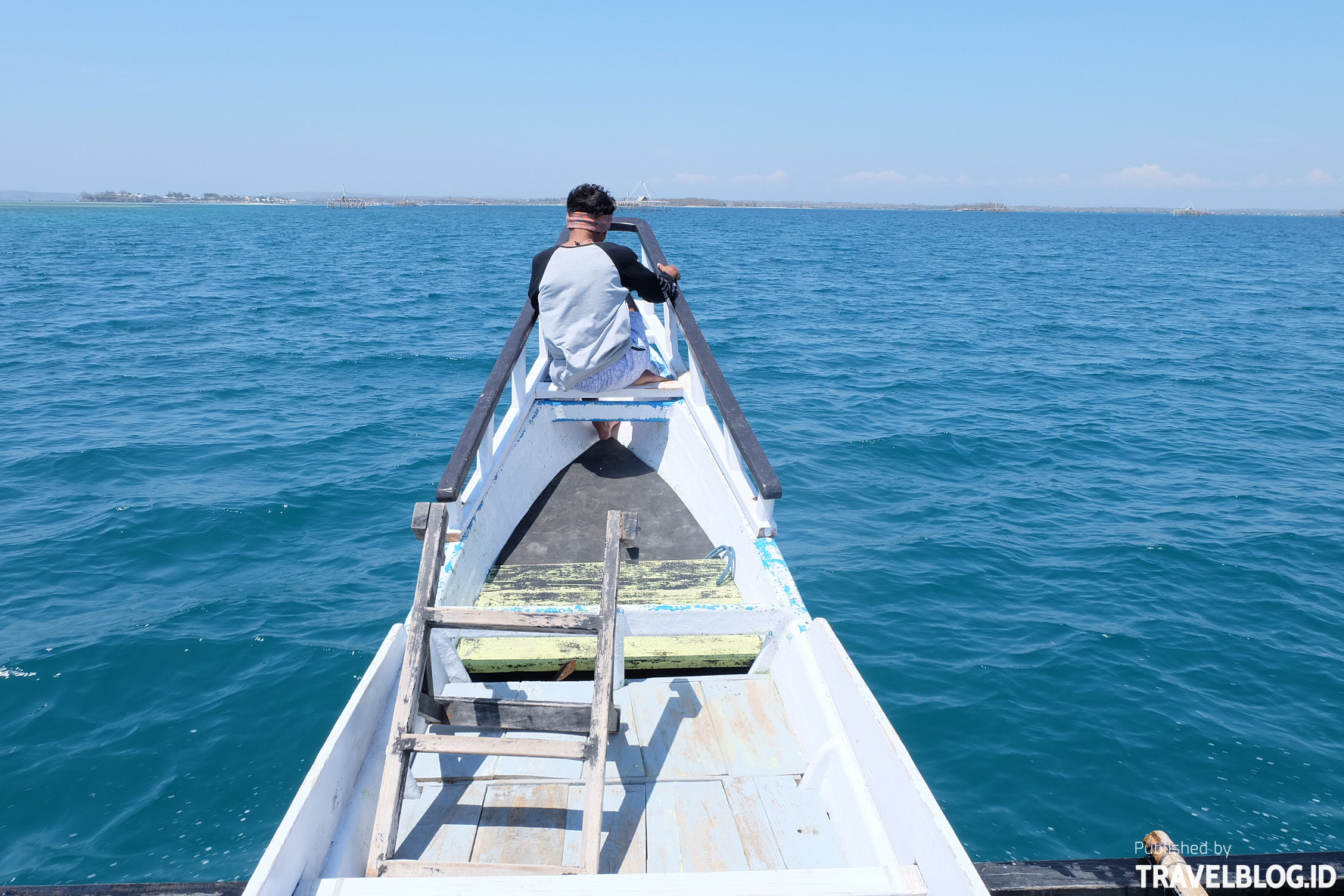 Travelblogid Pemandangan Laut Lepas Dari Kapal Travel Blog Indonesia